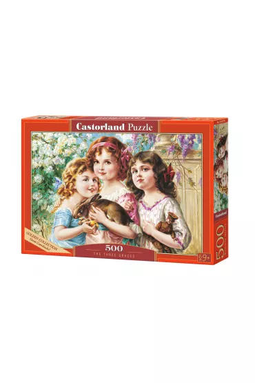 Puzzle 500 el. The Three Graces Castorland