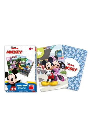Myszka Miki i Minnie Karty do gry Czarny Piotru� Dino Toys