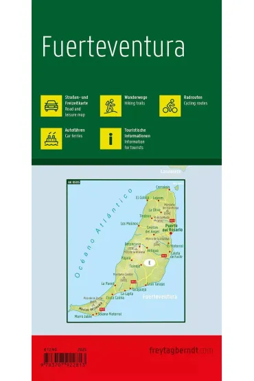 Mapa Fuerteventura 1:100 000