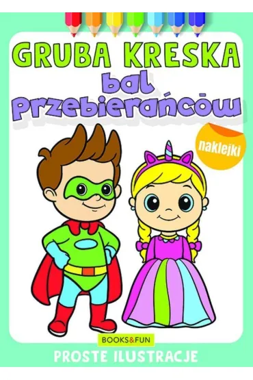 Bal przebiera�cow. Gruba kreska