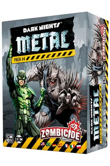 Zombicide: 2 edition. Dark Nights Metal Pack 4 Portal Games