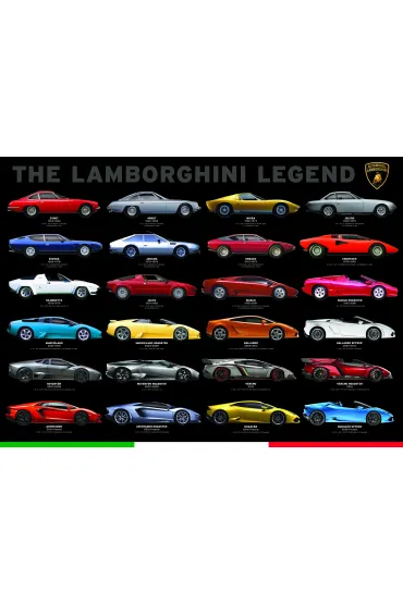 Puzzle 1000 el. Legenda Lamborghini Eurographics
