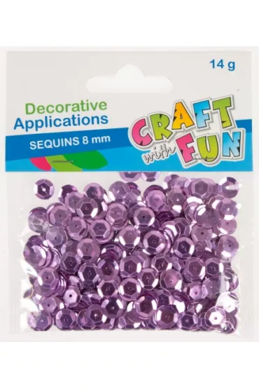 Craft with Fun Cekiny laser Guzik 8 mm