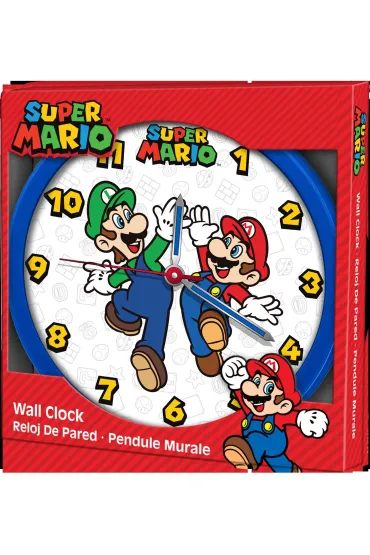 Zegar �cienny Super Mario 25 cm GSM3063