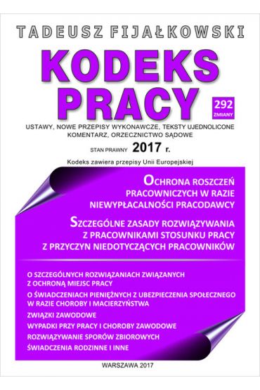 Kodeks pracy 2017