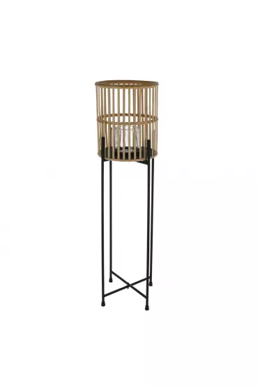 ProGarden Lampion bambusowy na stojaku 92 cm