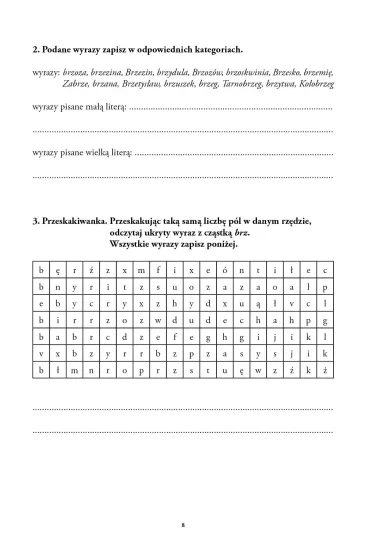 �wiczenia w terapii dysleksji i dysortografii dla uczni�w klas IV-VI. RZ - � - El�bieta Suwalska