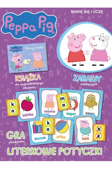 Literowe potyczki �winka Peppa bawi� si� i ucz�