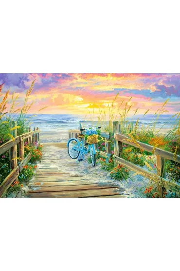 Puzzle 1000 el. Morning Ride Castorland