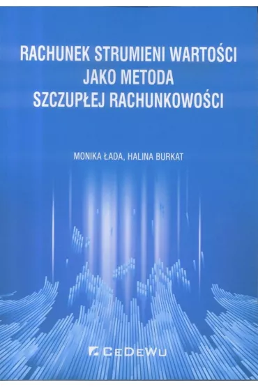 Rachunek strumieni warto�ci jako metoda... - Monika �ada, Halina  Burkat