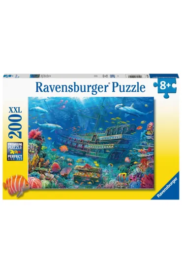 Puzzle 200 el. XXL Zatopiony statek Ravensburger