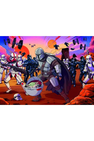 Puzzle 200 el. Mandalorian Ravensburger
