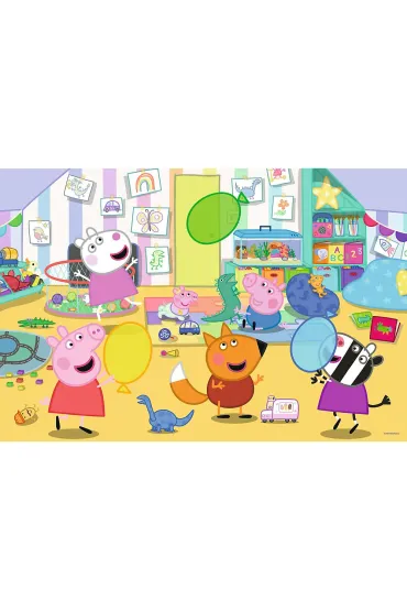 Puzzle maxi 24 el. Pi�kna Peppa Trefl