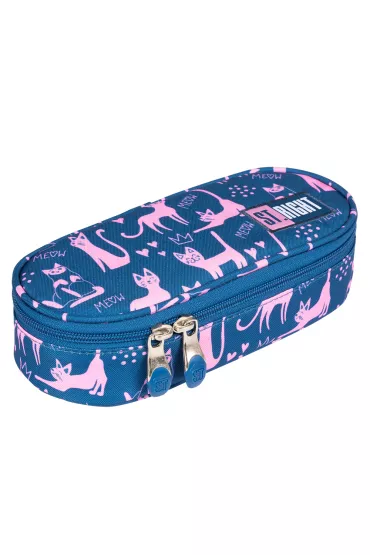 St. Majewski Pi�rnik saszetka usztywniona z wewn�trzn� klapk� PC1 Lazy Cats St.Right