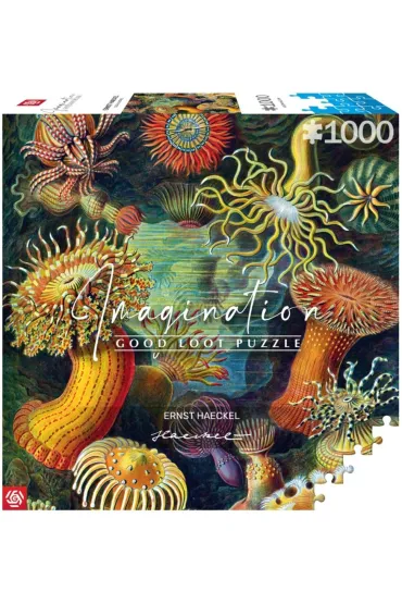 Puzzle 1000 el. Ernst Haeckel: Stworzenia morskie Good Loot