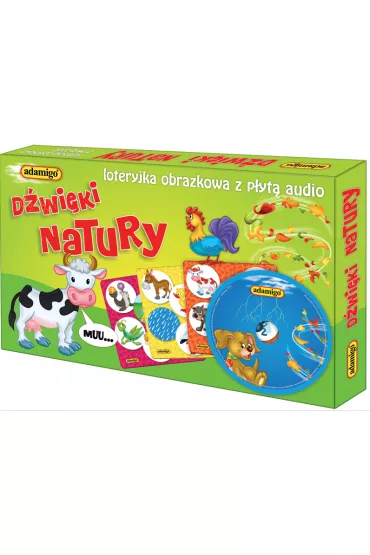 D�wi�ki natury. Loteryjka obrazkowa z p�yt� audio Adamigo