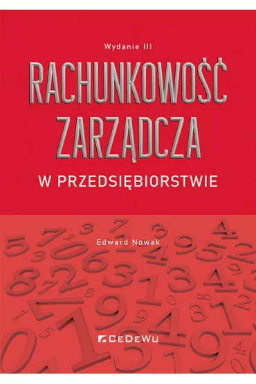 Rachunkowo�� zarz�dcza w przedsi�biorstwie w.3 - Edward Nowak