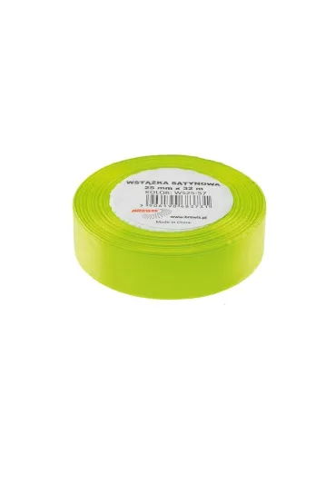 Brewis Wst��ka satynowa zielona 25mm x 32m
