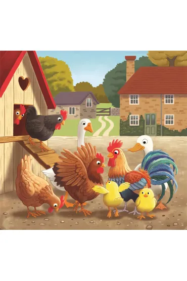 Puzzle 3x48 el. SuperColor. Farm Moments Clementoni