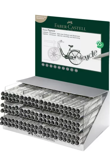 Faber-Castell Cienkopisy ecco pigment display 120 szt. mix rozmiar�w