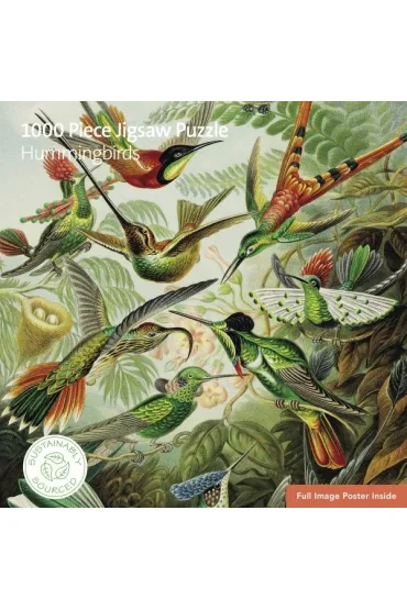 Puzzle 1000 el. Kolibry V&A Flame Tree