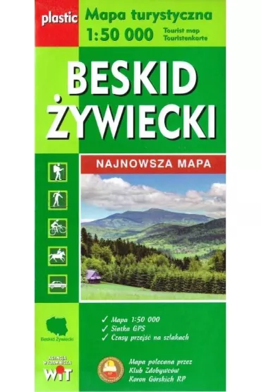 Mapa turystyczna Beskid �ywiecki 1:50 000