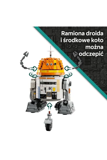 LEGO Star Wars Droid astromechaniczny Chopper (C1-10P)™ 75416