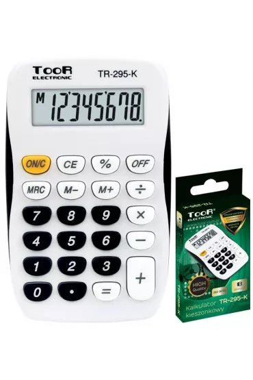 Kw Trade Kalkulator kieszonkowy 8-pozycyjny TR-295-K