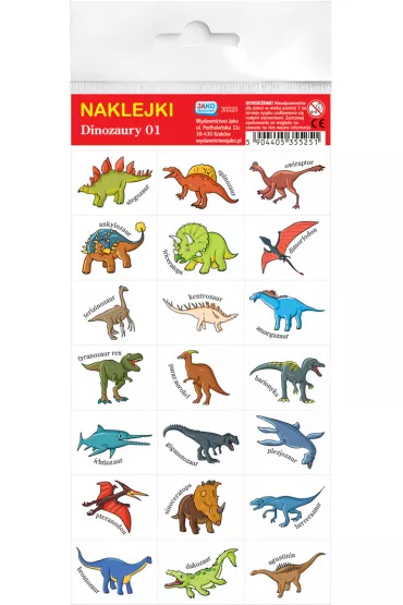 Jako Naklejki Dinozaury