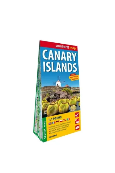 Canary Islands. Laminated map in scale  1:150 000