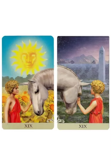 Vice Versa Tarot, karty dwustronne