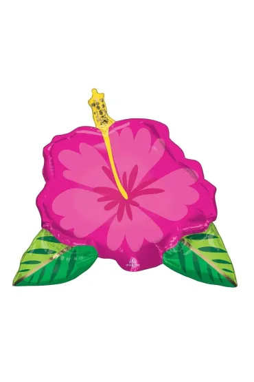 Anagram Balon foliowy Beautiful Tropical Hibiscus 63x68cm