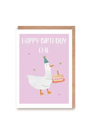 Cardie Kartka urodzinowa Happy Birthday Chic K151