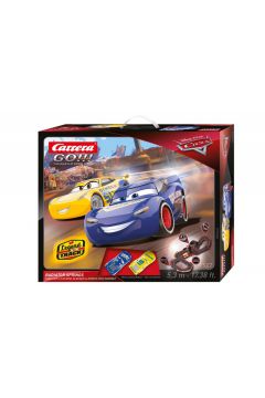 PROMO Tor GO!!! Disney/Pixar Cars 3 - Chodnica Grska 62446 Carrera