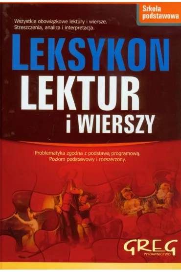 Leksykon lektur i wierszy - Dorota Stopka, Ewa Ko�cielnicka-Siemek, El�bieta Seweryn
