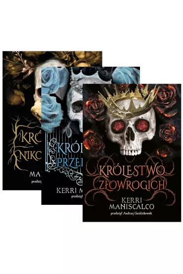 Pakiet Kr�lestwo Nikczemnych. Tomy 1-3: Kr�lestwo Nikczemnych, Kr�lestwo Przekl�tych, Kr�lestwo Z�owrogich - Kerri  Maniscalco