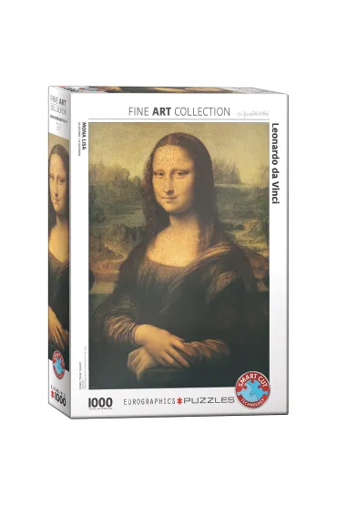 Puzzle 1000 el. Mona Lisa, Leoanardo da Vinci Eurographics