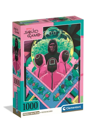 Puzzle 1000 el. Compact Squid Game Season 2 Clementoni