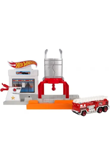 Hot Wheels. Po�ar na stacji FJN36 Mattel