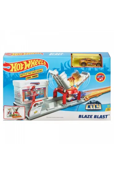 Hot Wheels. Po�ar na stacji FJN36 Mattel