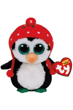 TY BEANIE BOOS FREEZE - pingwin z czapk 24cm 36950