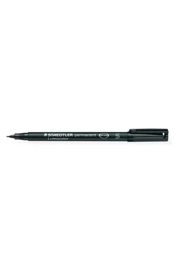 Staedtler Foliopis wodoodporny Lumocolor, czarny, S