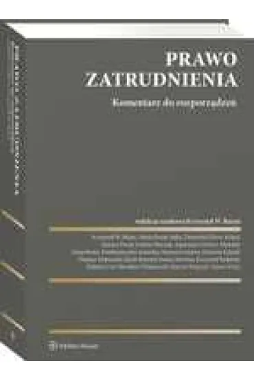Prawo zatrudnienia. Komentarz do rozporz�dzenia - Krzysztof W. Baran