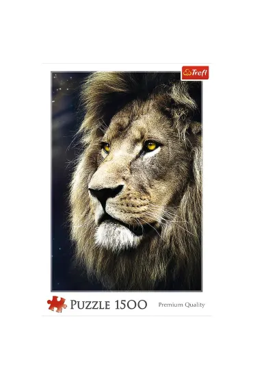 Puzzle 1500 el. Portret lwa Trefl