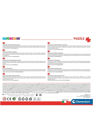 Puzzle 104 el. Maxi SuperColor. Princess Clementoni