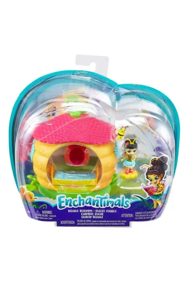 EnchanTimals - Pokoik Kwitn�cy Ogr�d Zestaw Sypialnia Pszcz�ek + Lalka Beetrice Bee i Pollen Mattel