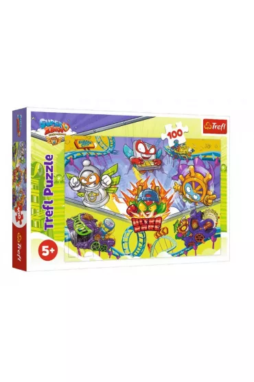Puzzle 100 Zwariowane Super Zings Trefl