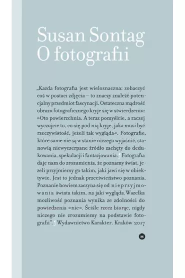 O fotografii - Susan Sontag