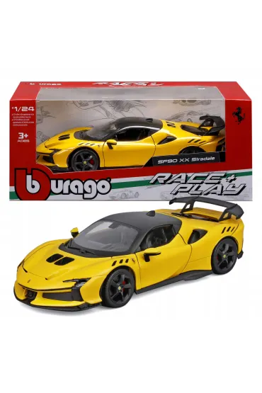 Bburago ferrari sf90 xx stradale 4.0 v8 1:24 model bburago 18-26032 ��ty samoch�d
