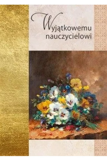Z�ota 12 Wyj�tkowemu nauczycielowi